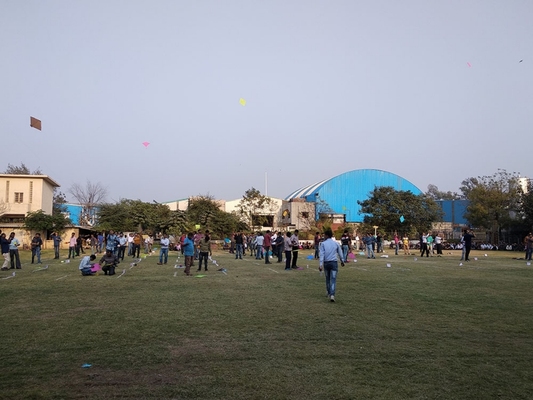 Prashant Group organized Kite Flying Competition